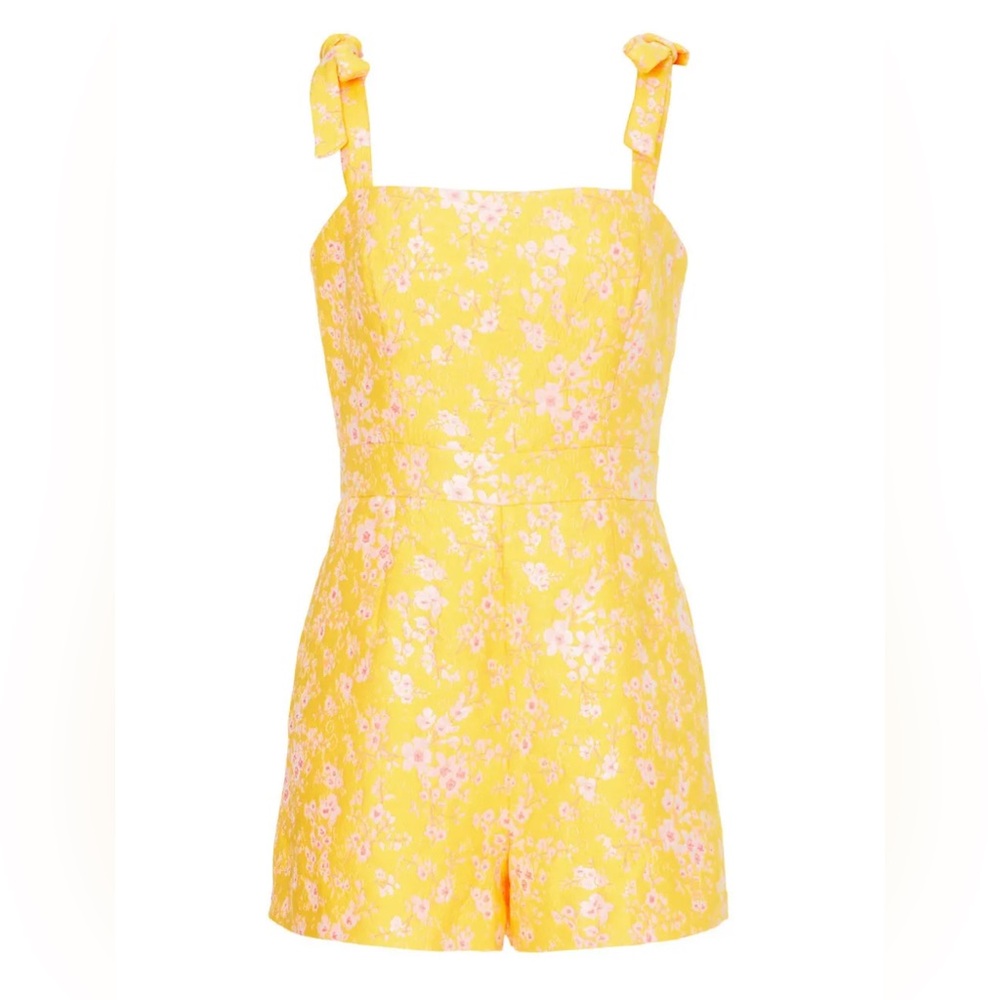 Hutch Yellow Floral Jumpsuit